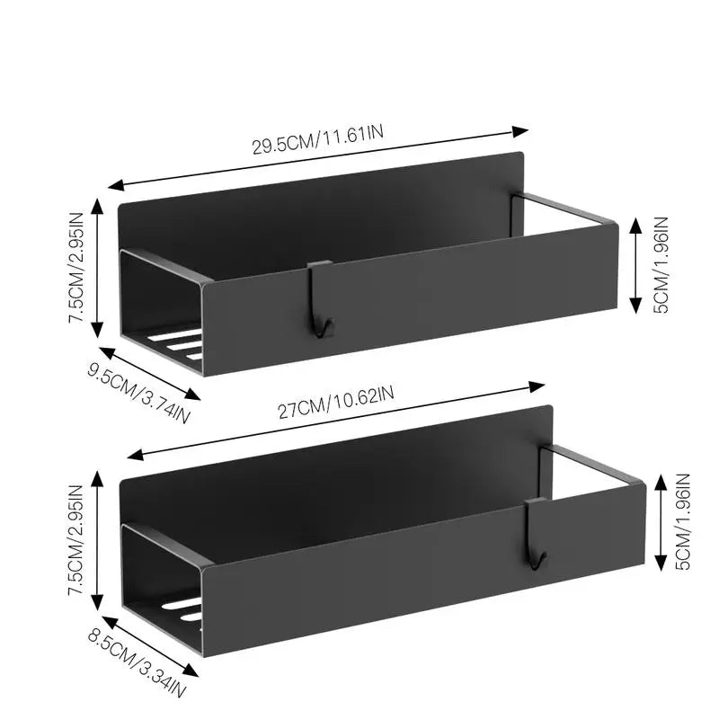 Magnetic Spice Rack Organizer For Refrigerator And Oven