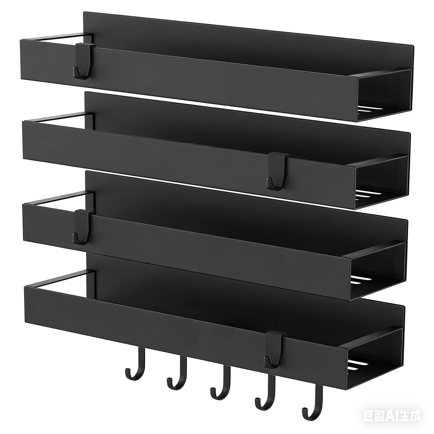 Magnetic Spice Rack Organizer For Refrigerator And Oven