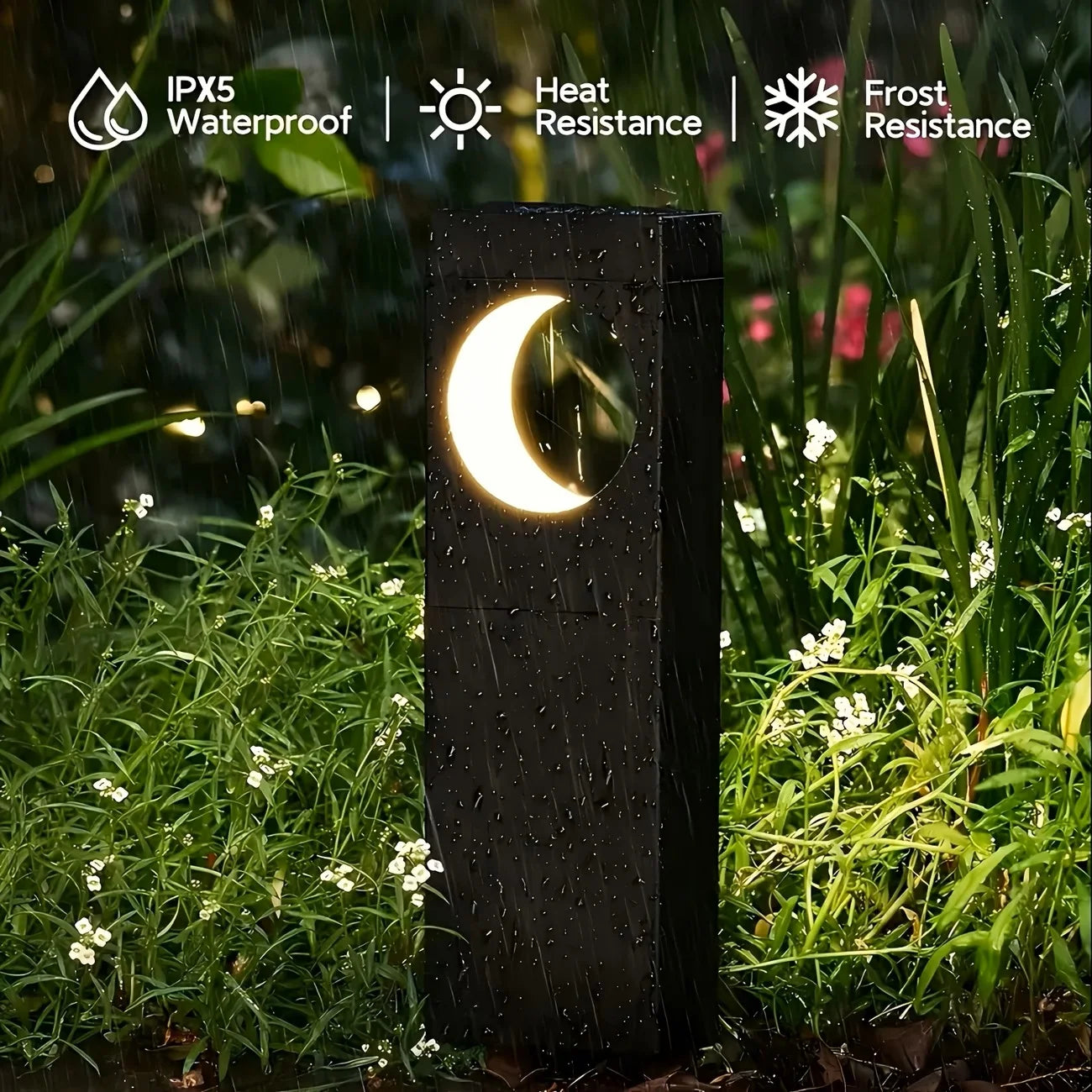 Solar Pathway Lights Outdoor Waterproof LED Garden Auto On Off