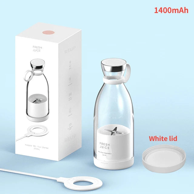 Zoeydam Portable Electric Juicer Blender USB Mini Fruit Mixer