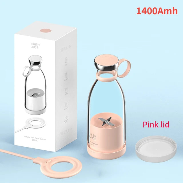 Zoeydam Portable Electric Juicer Blender USB Mini Fruit Mixer