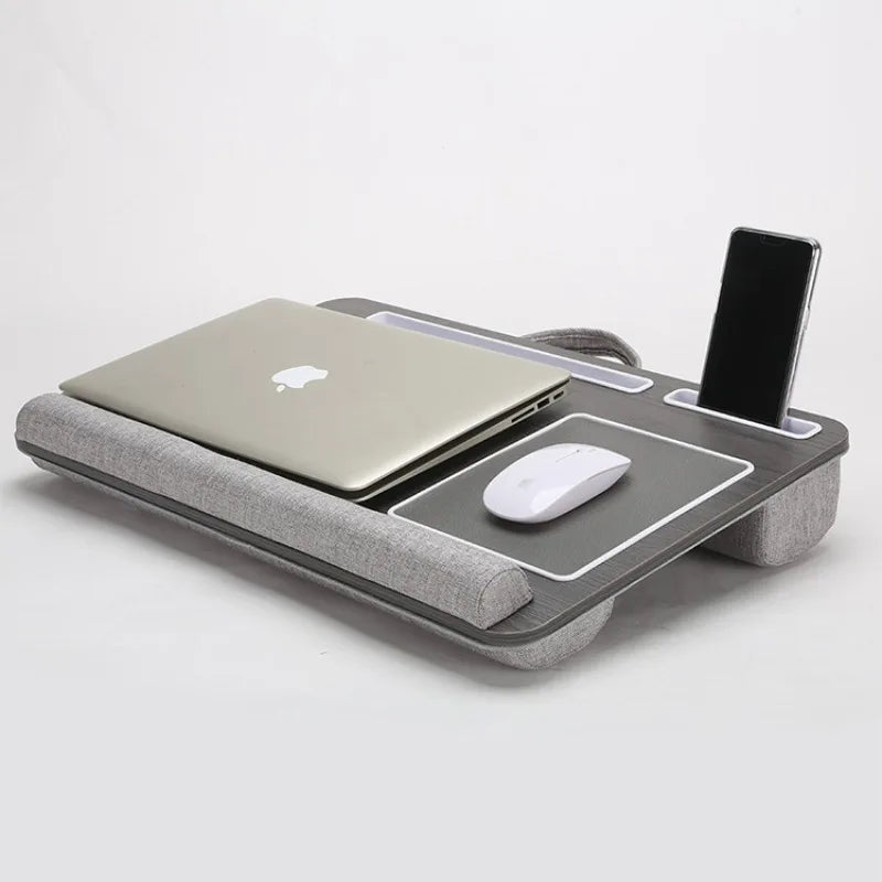 MUMUCC Laptop Desk With Anti Slip And Embedded Mouse Pad
