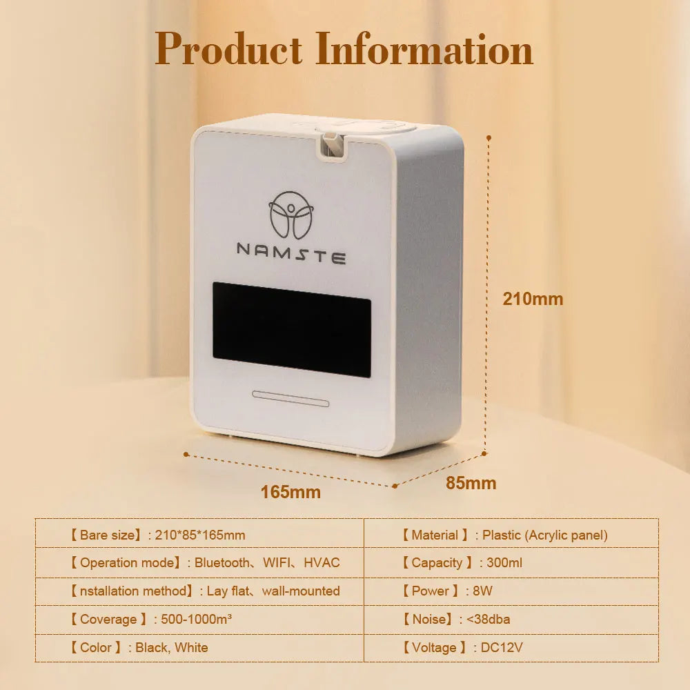 NAMSTE Wifi Bluetooth Diffuser Aromatherapy 300ml For Home