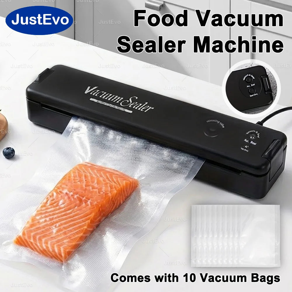JustEvo Food Vacuum Sealer Machine Portable Automatic Kitchen Saver