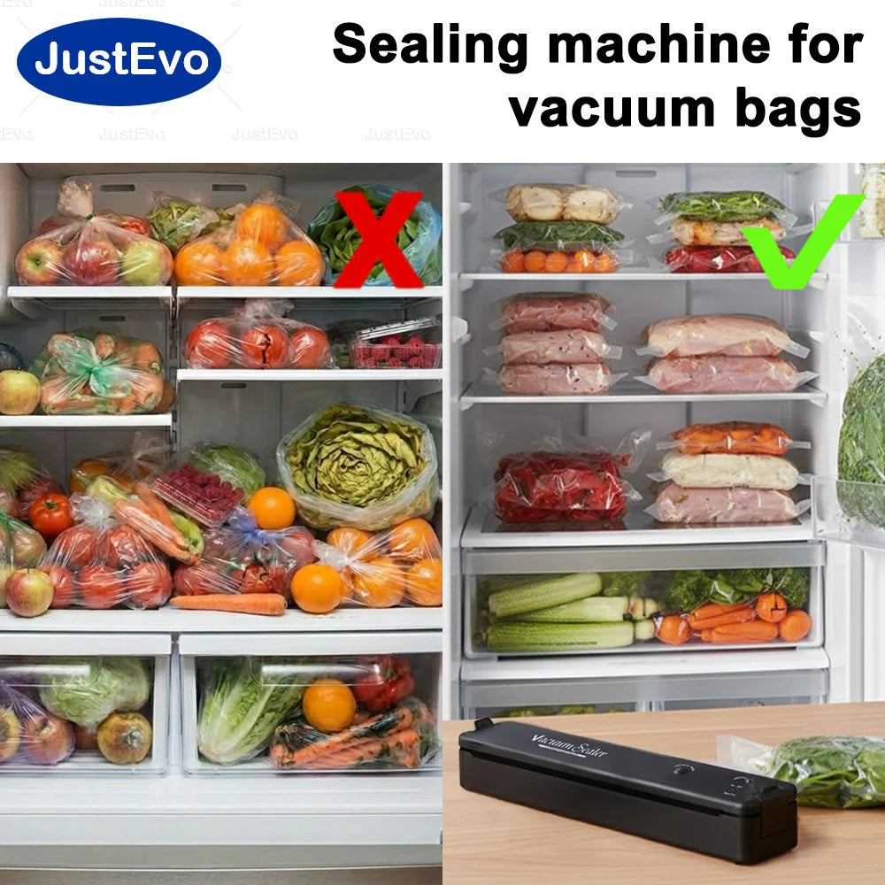 JustEvo Food Vacuum Sealer Machine Portable Automatic Kitchen Saver